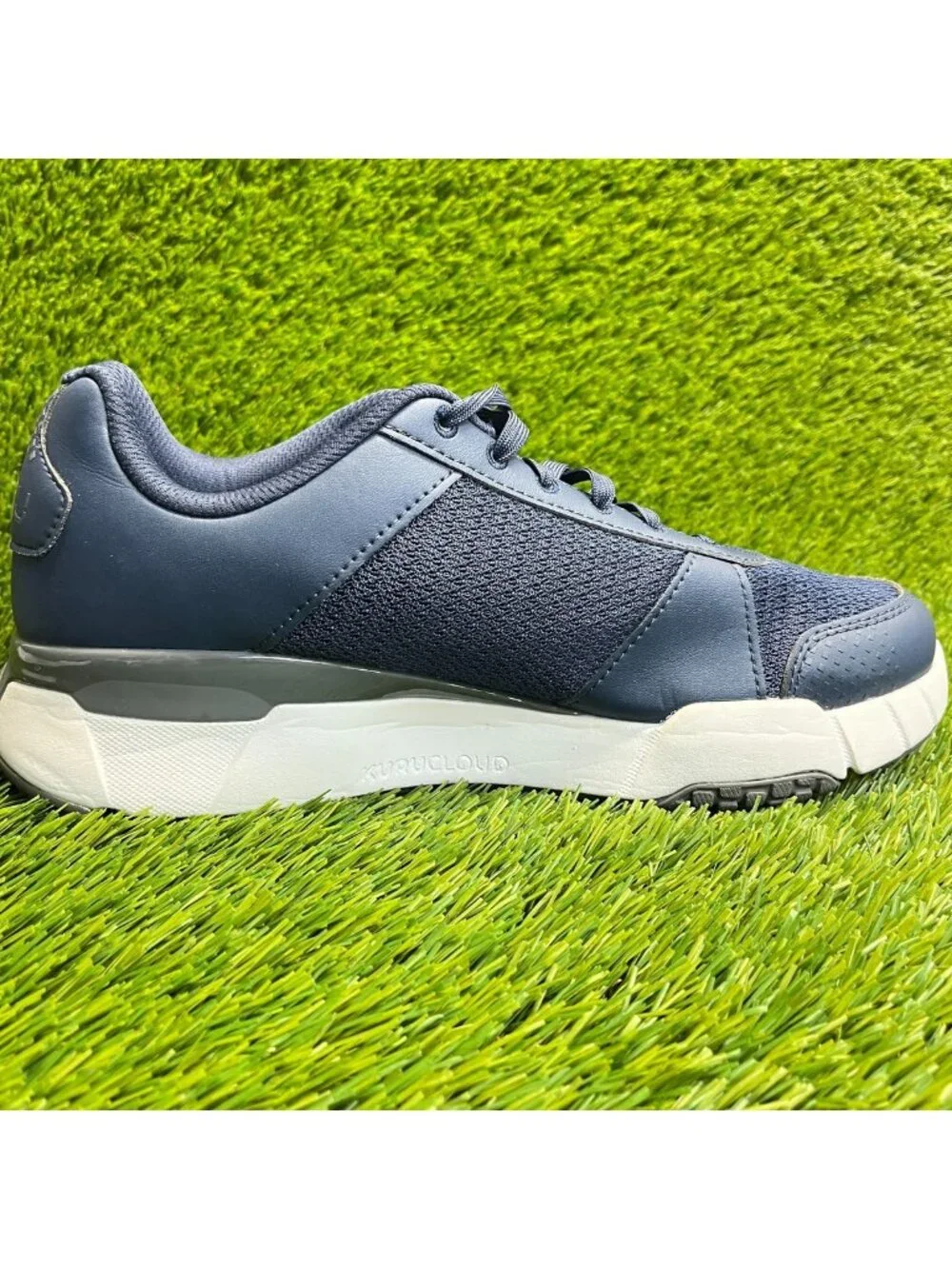 Kuru Quantum 2.0 Mens Size 9.5E Blue Athletic Running Walking Shoes Sneakers